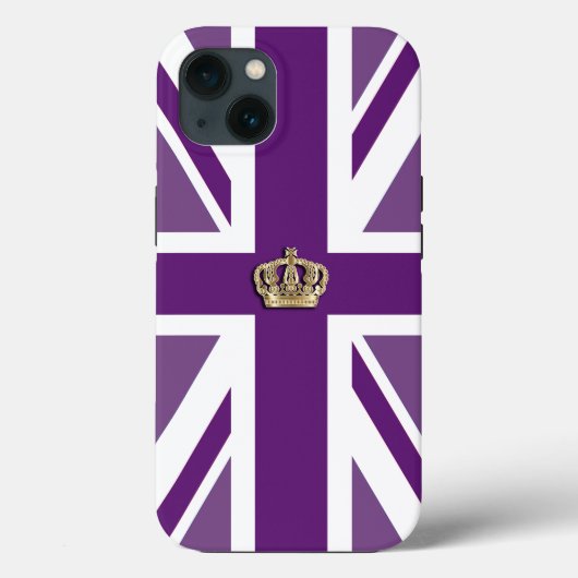 Coques Case-Mate iPhone Drapeau de l'Union Jack britannique patriotique (Verso)