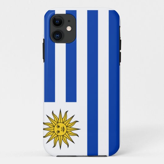 Coques Case-Mate iPhone Drapeau de l'Uruguay (Dos)