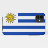 Coques Case-Mate iPhone Drapeau de l'Uruguay (Dos (Horizontal))