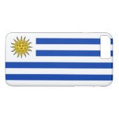 Coques Case-Mate iPhone Drapeau de l'Uruguay (Dos (Horizontal))