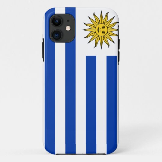Coques Case-Mate iPhone Drapeau de l'Uruguay (Dos)