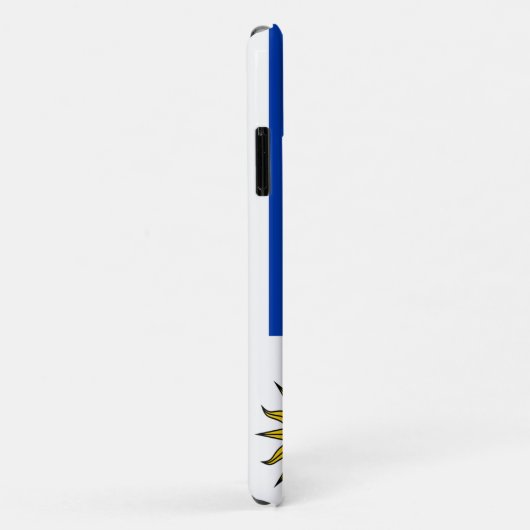 Coques Case-Mate iPhone Drapeau de l'Uruguay (Dos/Droite)