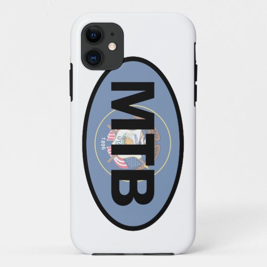 Coques Case-Mate iPhone Drapeau de l'Utah VTT (Dos)