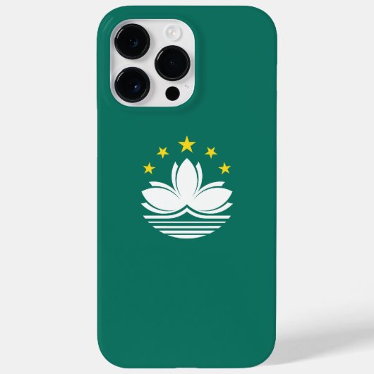 Coques Case-Mate iPhone Drapeau de Macao (Verso)