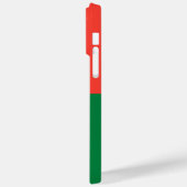 Coques Case-Mate iPhone Drapeau de Madagascar (Verso / Gauche)