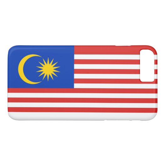 Coques Case-Mate iPhone Drapeau de Malaisie (Dos (Horizontal))