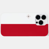 Coques Case-Mate iPhone Drapeau de Malte (Verso (horizontal))