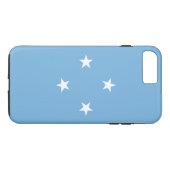 Coques Case-Mate iPhone Drapeau de Micronésie (Dos (Horizontal))