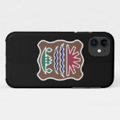 Coques Case-Mate iPhone Drapeau de Missisquoi Western Abenaki (Dos (Horizontal))
