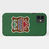 Coques Case-Mate iPhone Drapeau de Missisquoi Western Abenaki (Dos (Horizontal))