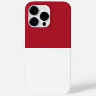 Coque Pour Pour iPhone 14 Pro Max Drapeau de Monaco