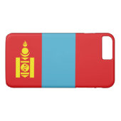 Coques Case-Mate iPhone Drapeau de Mongolie (Dos (Horizontal))