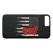 Coques Case-Mate iPhone Drapeau de motocross (Dos (Horizontal))