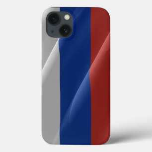 Case-Mate iPhone Case Drapeau de ondulation russe -