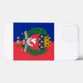 Coques Case-Mate iPhone Drapeau de Paris, France (Verso (horizontal))