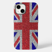Coques Case-Mate iPhone Drapeau de Parties scintillant de style Londres du (Verso)