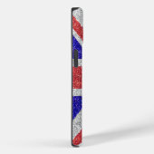 Coques Case-Mate iPhone Drapeau de Parties scintillant de style Londres du (Verso / Droite)