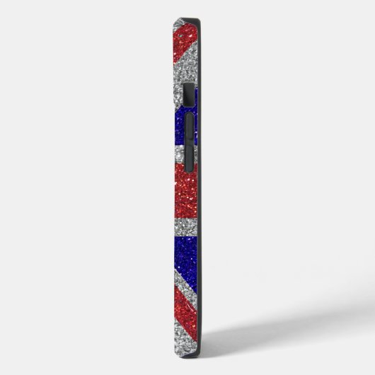 Coques Case-Mate iPhone Drapeau de Parties scintillant de style Londres du (Verso / Gauche)