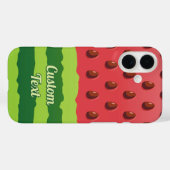 Coques Case-Mate iPhone Drapeau de pastèque (Verso (horizontal))