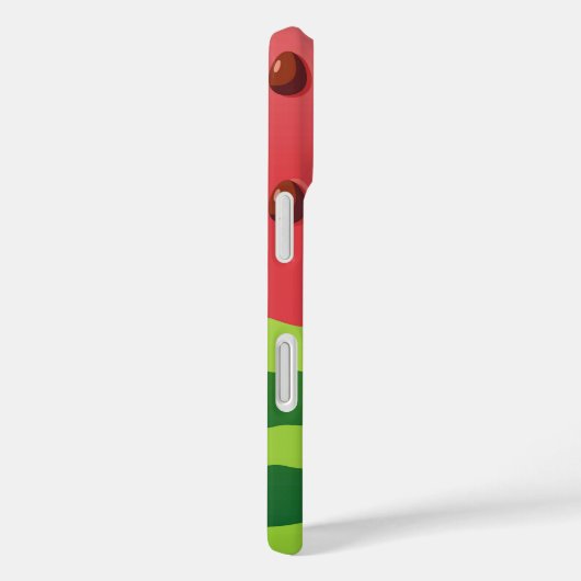 Coques Case-Mate iPhone Drapeau de pastèque (Verso / Droite)