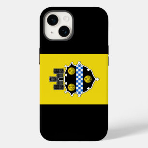 Coque Pour iPhone 14 Drapeau de Pittsburgh, Pennsylvanie