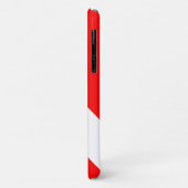 Coques Case-Mate iPhone Drapeau de plongée Plongeur en apnée Plongeur en b (Dos/Gauche)