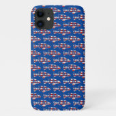 Coques Case-Mate iPhone Drapeau de poisson TRUMP (Dos)