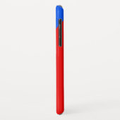 Coques Case-Mate iPhone Drapeau de Porto Rico (Dos/Gauche)