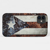 Coques Case-Mate iPhone Drapeau de Porto Rico (Dos (Horizontal))
