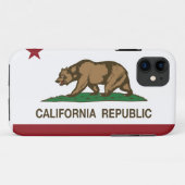 Coques Case-Mate iPhone Drapeau de République de la Californie (Dos (Horizontal))