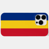 Coques Case-Mate iPhone Drapeau de Roumanie (Verso (horizontal))