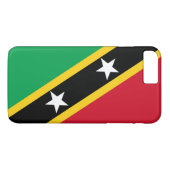Coques Case-Mate iPhone Drapeau de Saint-Kitts-et-Nevis (Dos (Horizontal))