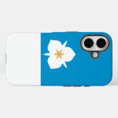 Coques Case-Mate iPhone Drapeau de Salt Lake City, Utah (Verso (horizontal))