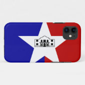 Coques Case-Mate iPhone Drapeau de San Antonio (Dos (Horizontal))
