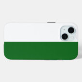 Coques Case-Mate iPhone Drapeau de Saxe - Coque-coque iphone (Verso (horizontal))
