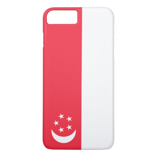 Coques Case-Mate iPhone Drapeau de Singapour (Dos)