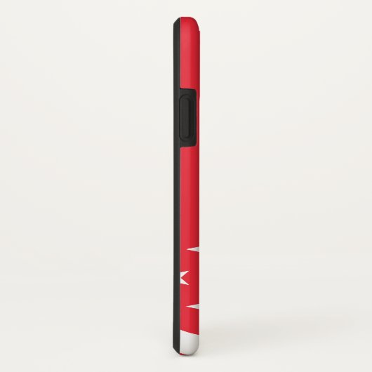 Coques Case-Mate iPhone Drapeau de Singapour (Dos/Droite)