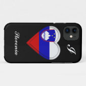 Coques Case-Mate iPhone Drapeau de Slovène de la Slovénie (Dos (Horizontal))