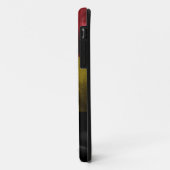 Coques Case-Mate iPhone Drapeau de soie de Belgique (Dos/Gauche)