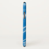 Coques Case-Mate iPhone Drapeau de soie ukrainien (Dos/Droite)