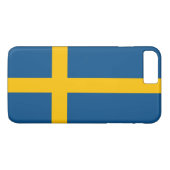 Coques Case-Mate iPhone Drapeau de Suède (Dos (Horizontal))