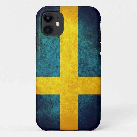 Coques Case-Mate iPhone Drapeau de Suède (Dos)