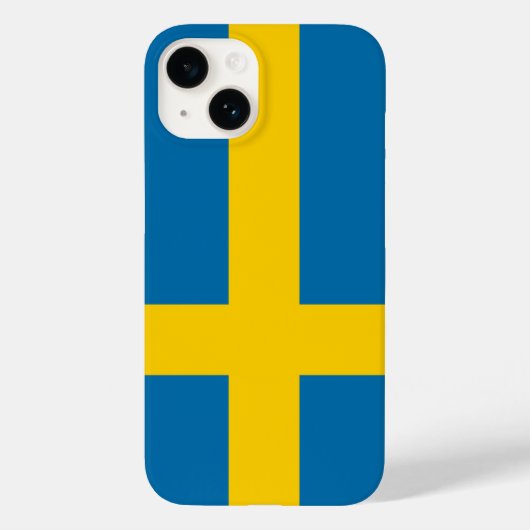 Coques Case-Mate iPhone Drapeau de Suède (Verso)