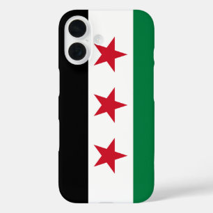 Coques iPhone 16 Drapeau de Syrie (décembre 2024)