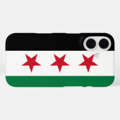 Coques Case-Mate iPhone Drapeau de Syrie (décembre 2024) (Verso (horizontal))