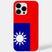 Coques Case-Mate iPhone Drapeau de Taïwan : République de Chine, Taipei ch (Verso)