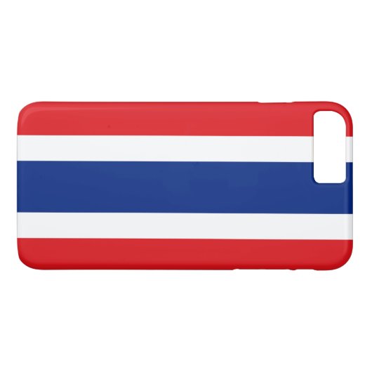 Coques Case-Mate iPhone Drapeau de Thaïlande (Dos (Horizontal))