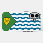 Coques Case-Mate iPhone Drapeau de Vancouver (Colombie-Britannique) (Verso (horizontal))