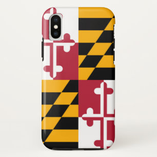 Etui iPhone Case-Mate Drapeau décoratif de l'État du Maryland