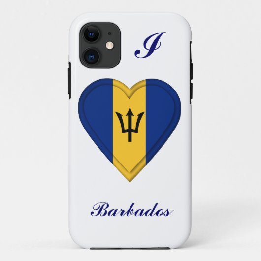 Coques Case-Mate iPhone Drapeau des Barbade (Dos)